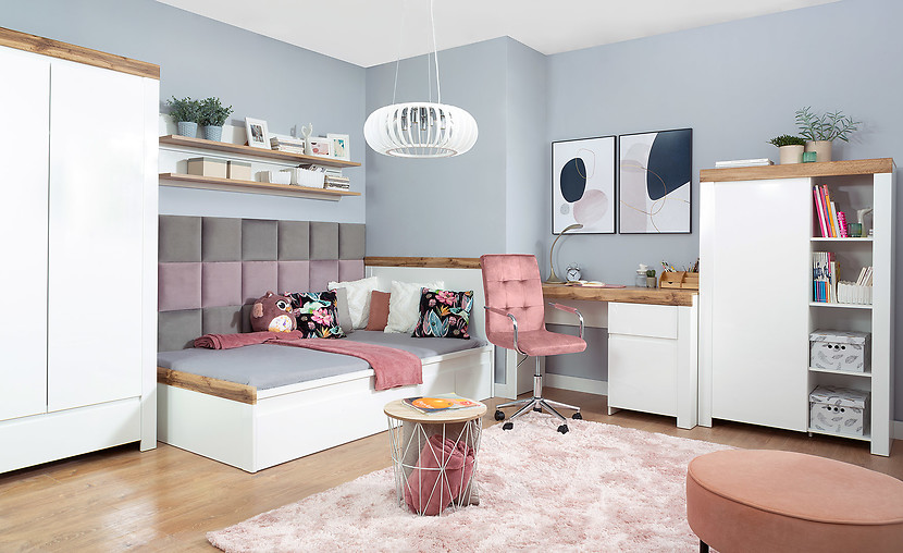 Szafa dwudrzwiowa Holten 106 cm dąb waterford