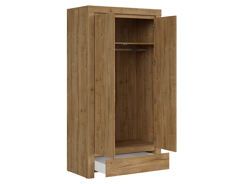 Szafa dwudrzwiowa Holten 106 cm dąb waterford