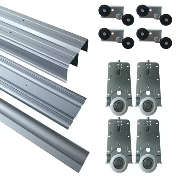 Szafa przesuwna 280 cm TOP grafit