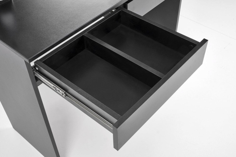 Toaletka z lustrem Sybilla czarna