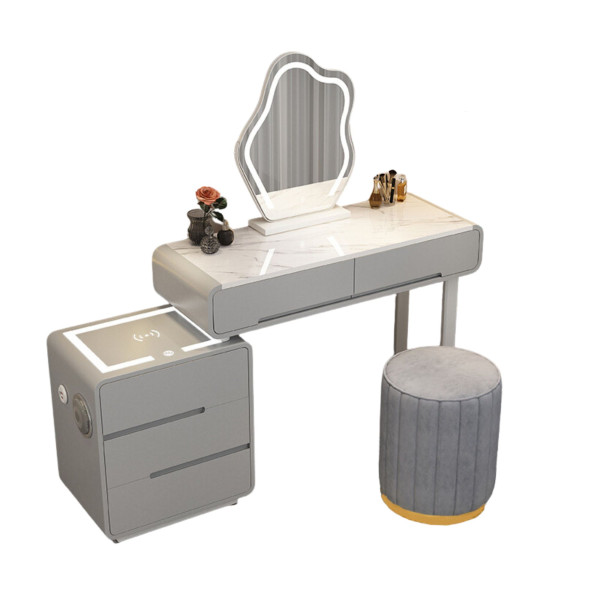 Toaletka kosmetyczna do makijażu 80cm szara
