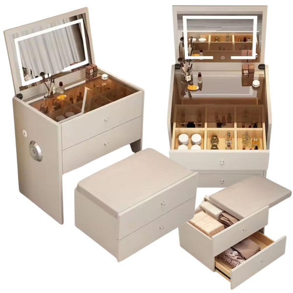 Nowoczesna toaletka SMART kosmetyczna szafka nocna 50cm