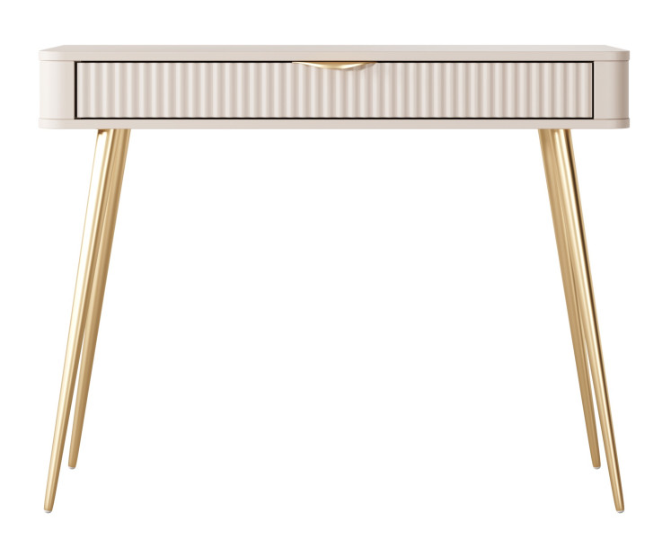 Toaletka, konsola do przedpokoju LENA czarna