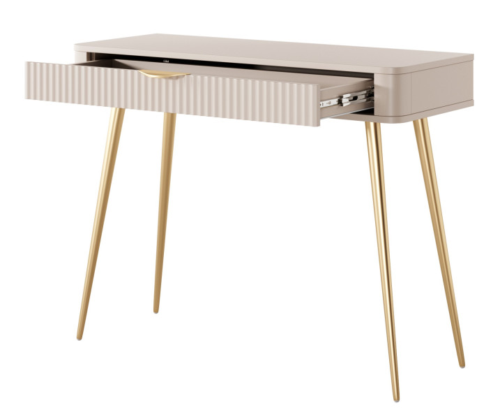 Toaletka, konsola do przedpokoju LENA czarna