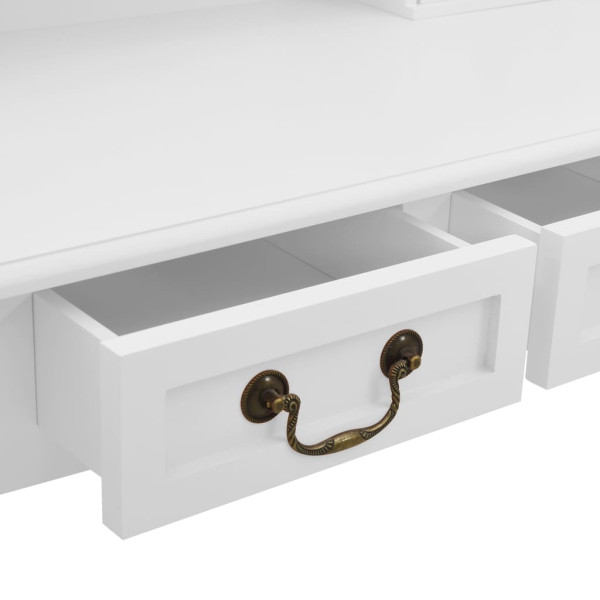 Toaletka Szary Drewno vidaXL