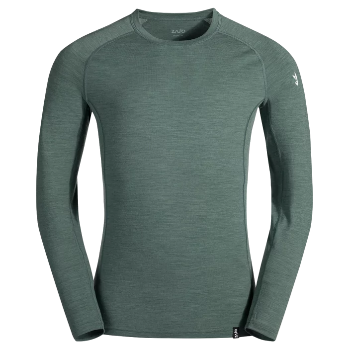 Dlhorukávové tričko z jemnej merino vlny