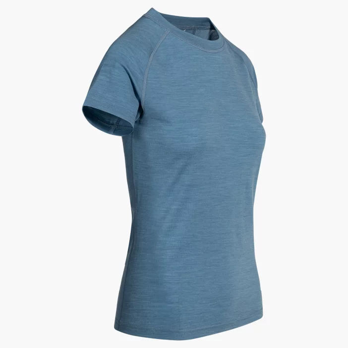 Krátkorukávové tričko z jemnej merino vlny.