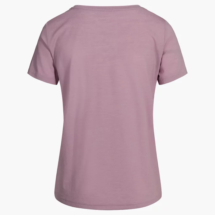 Voľné tričko s átkymi rukávmi z prvotriednej merino vlny