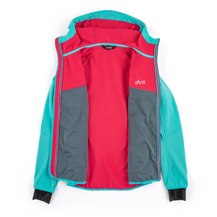 Zateplená a vetruodolná dámska softshellová bunda