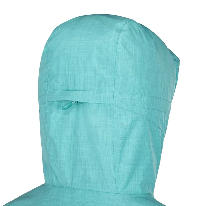 Nepremokavá bunda s priedušnými vlastnosťami