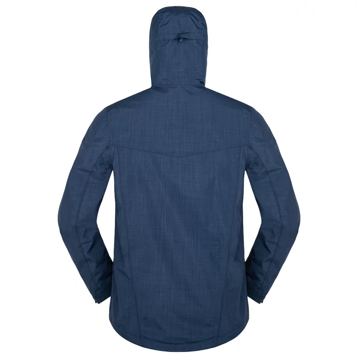 Nepremokavá bunda s priedušnými vlastnosťami.