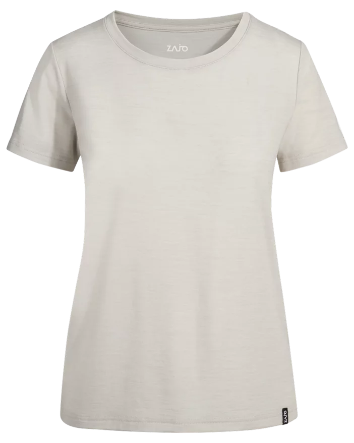 Voľné tričko s átkymi rukávmi z prvotriednej merino vlny