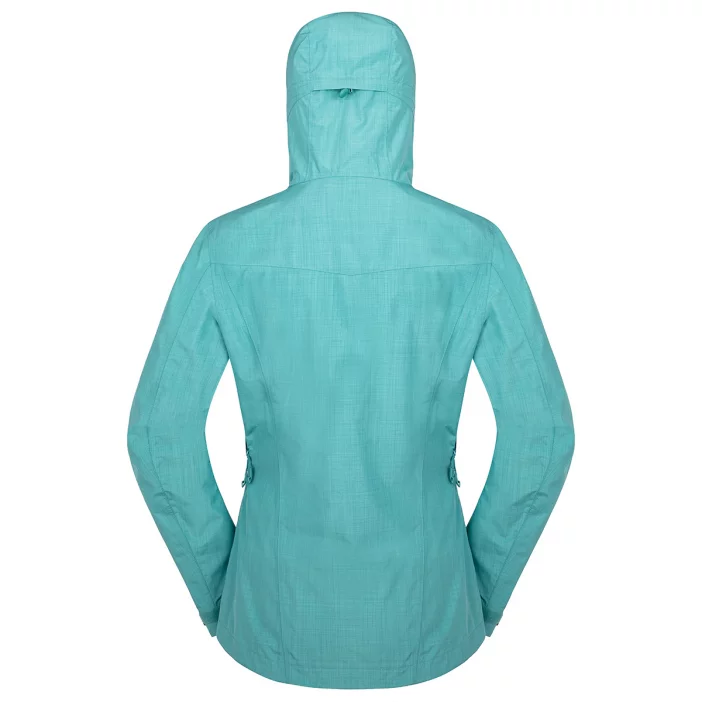 Nepremokavá bunda s priedušnými vlastnosťami