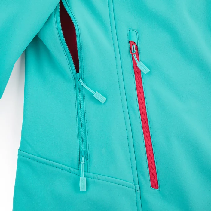 Zateplená a vetruodolná dámska softshellová bunda