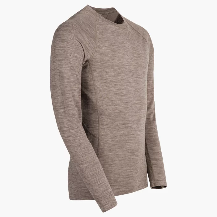 Hrejivá spodná vrstva s dlhým rukávom z merino vlny