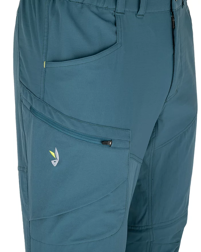 Odolné pánske turistické nohavice. prispôsobiteľné na šortky