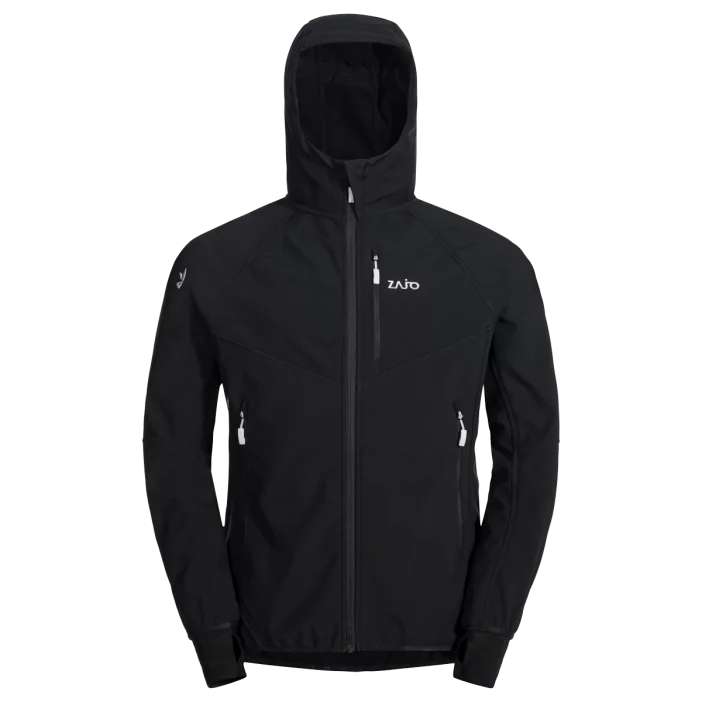 Zateplená a vetruodolná pánska softshellová bunda.