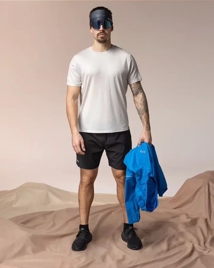 Voľné tričko s átkymi rukávmi z prvotriednej merino vlny