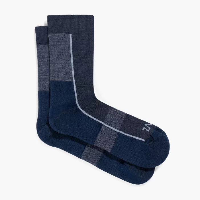 Teplé ponožky z merino vlny pre aktívny pohyb.