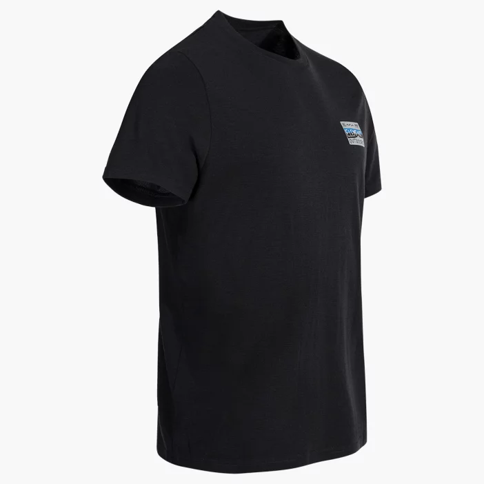 Voľné tričko s átkymi rukávmi z prvotriednej merino vlny