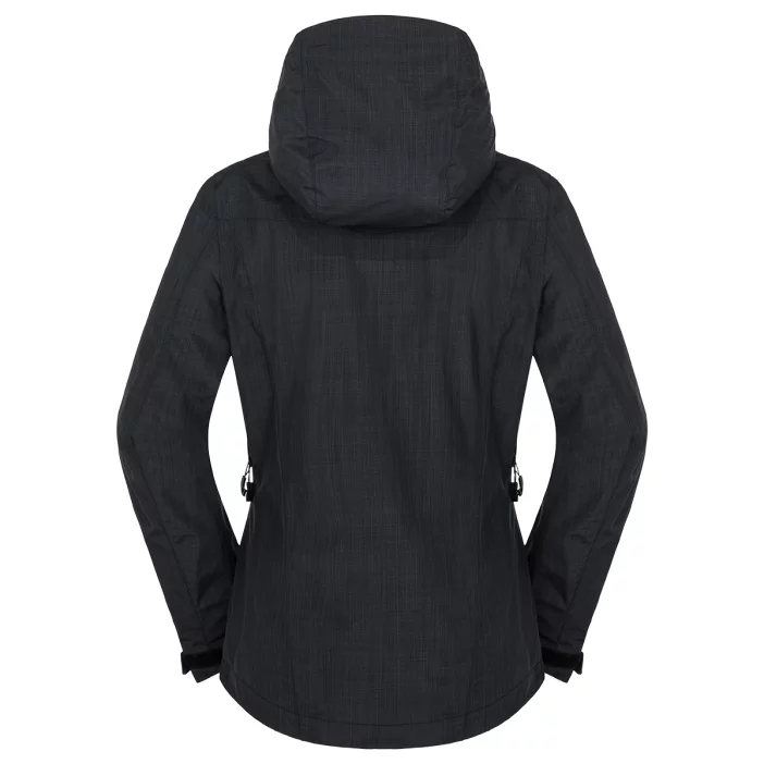 Nepremokavá bunda s priedušnými vlastnosťami.
