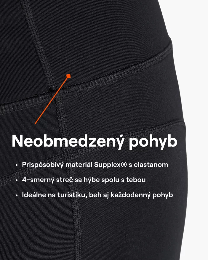 Zaži absolútnu slobodu v pohybe v odolných dámskych turistických legínach.