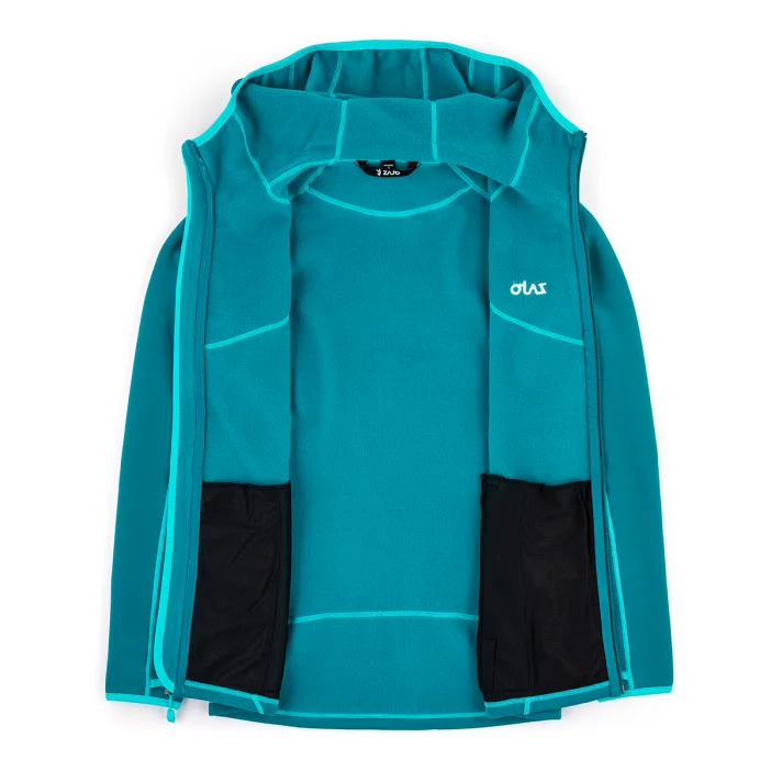 Odolná. strečová a hrejivá flisová Polartec bunda