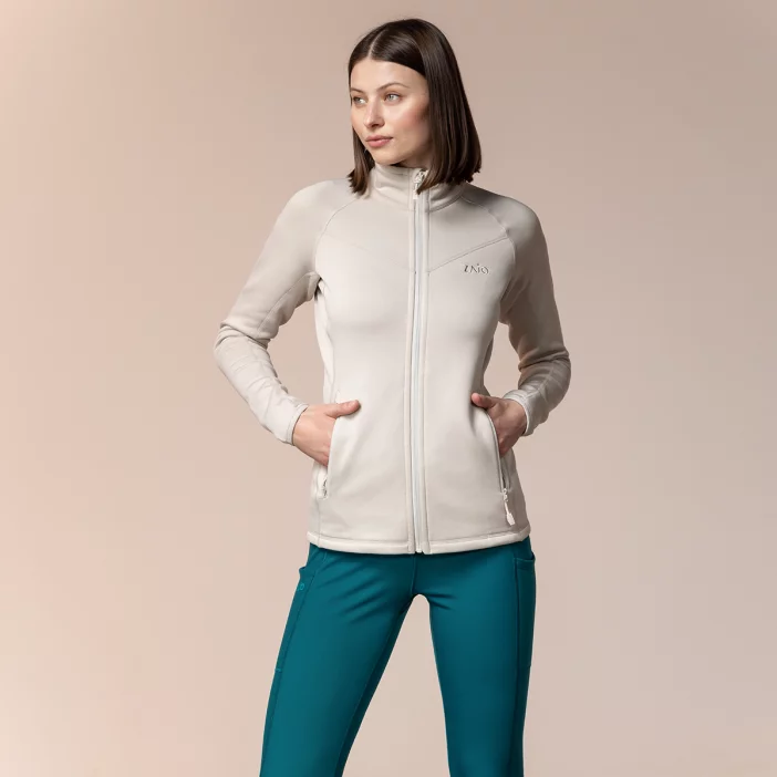 Strečová a hrejivá flisová Polartec bunda