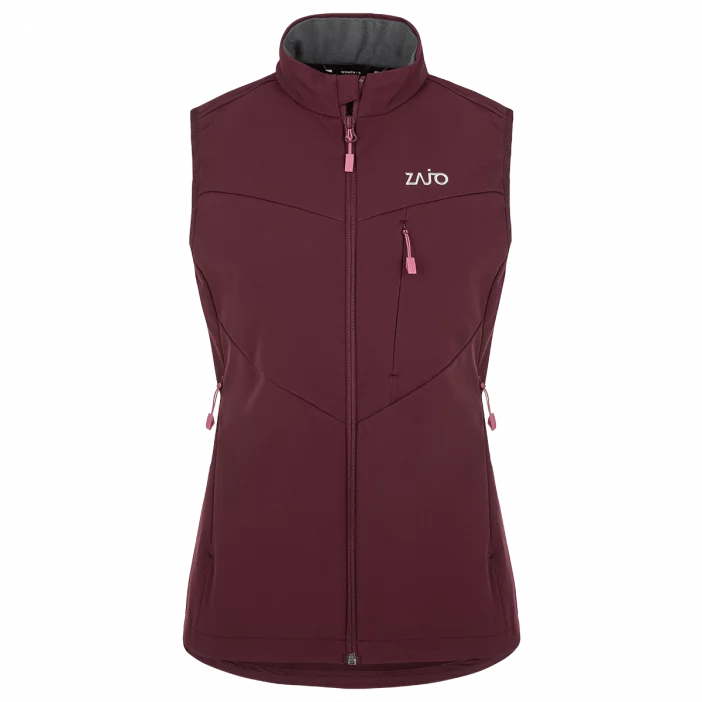 Ľahká a vetruodolná softshellová vesta.