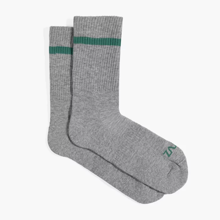 Stredne hrubé chladivé ponožky s vyšším strihom.