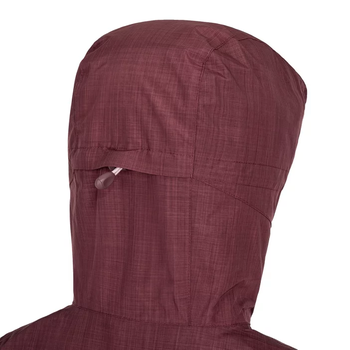 Nepremokavá bunda s priedušnými vlastnosťami