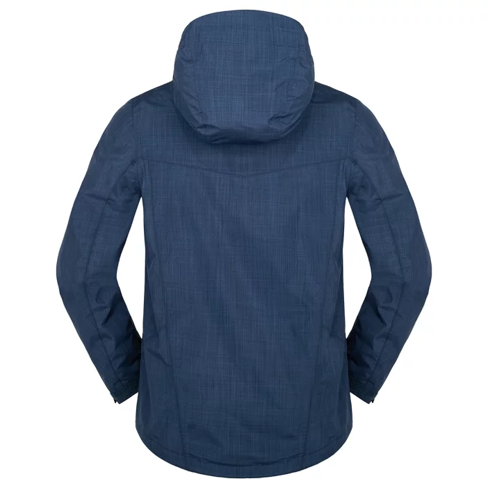 Nepremokavá bunda s priedušnými vlastnosťami.