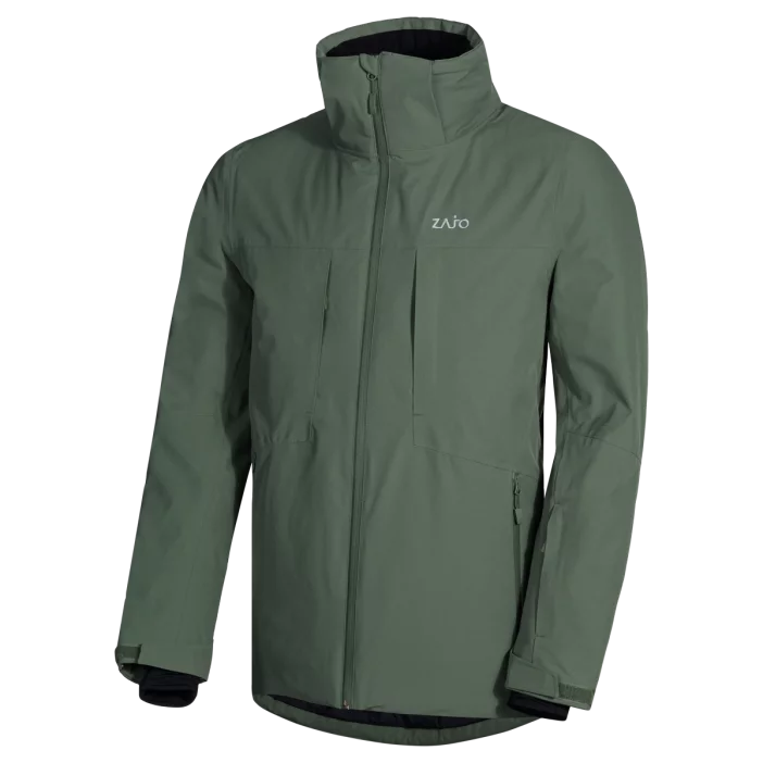 Odolná a nepremokavá lyžiarska bunda.