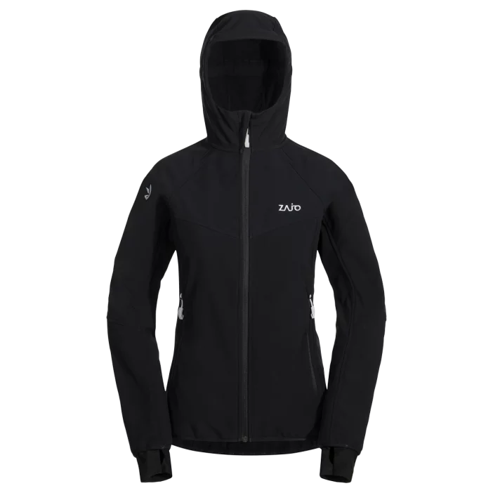 Zateplená a vetruodolná dámska softshellová bunda.