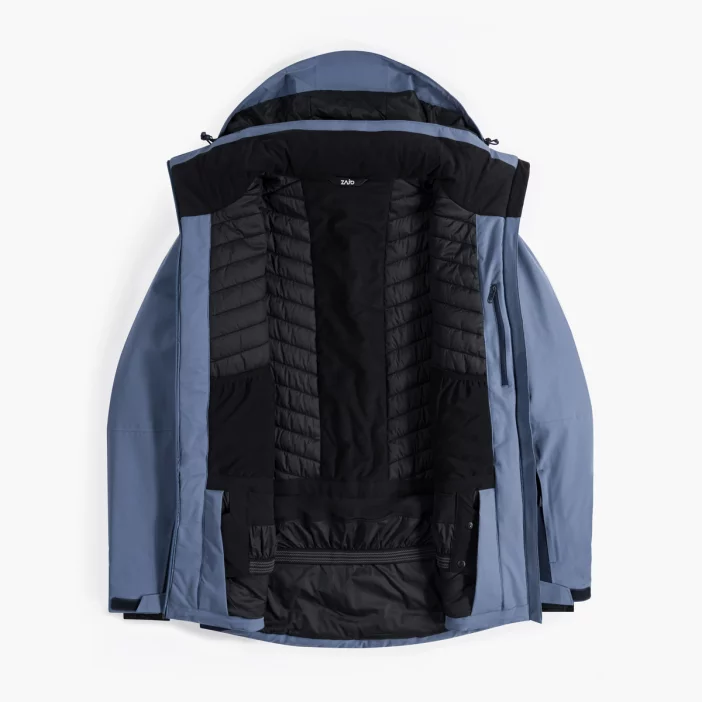 Odolná a nepremokavá lyžiarska bunda.