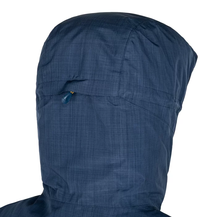 Nepremokavá bunda s priedušnými vlastnosťami.