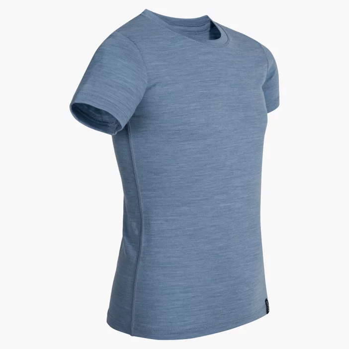 Ľahké detské tričko z jemnej merino vlny.