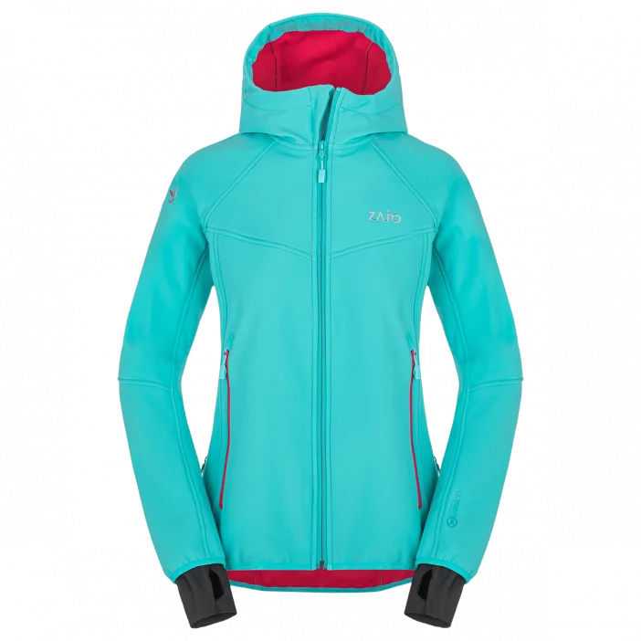 Zateplená a vetruodolná dámska softshellová bunda