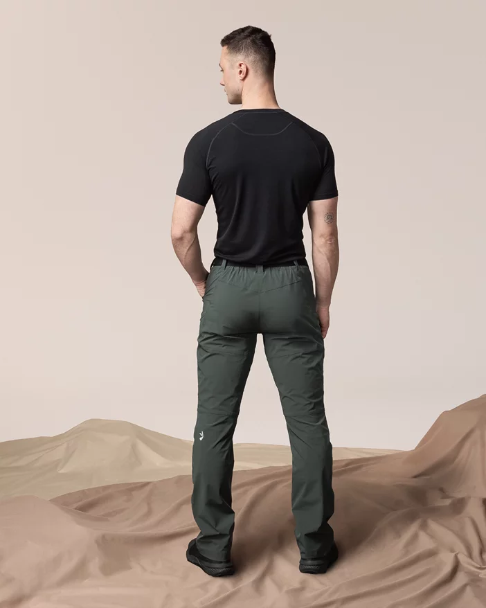 Krátkorukávové tričko z jemnej merino vlny.