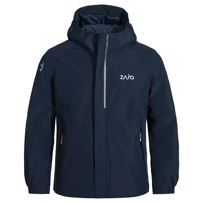 Ľahká nepremokavá a vetruodolná detská bunda.