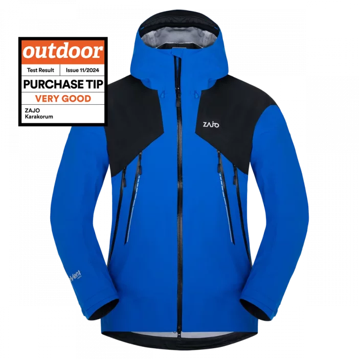 Nepremokavá hardshellová bunda s priedušnou membránou