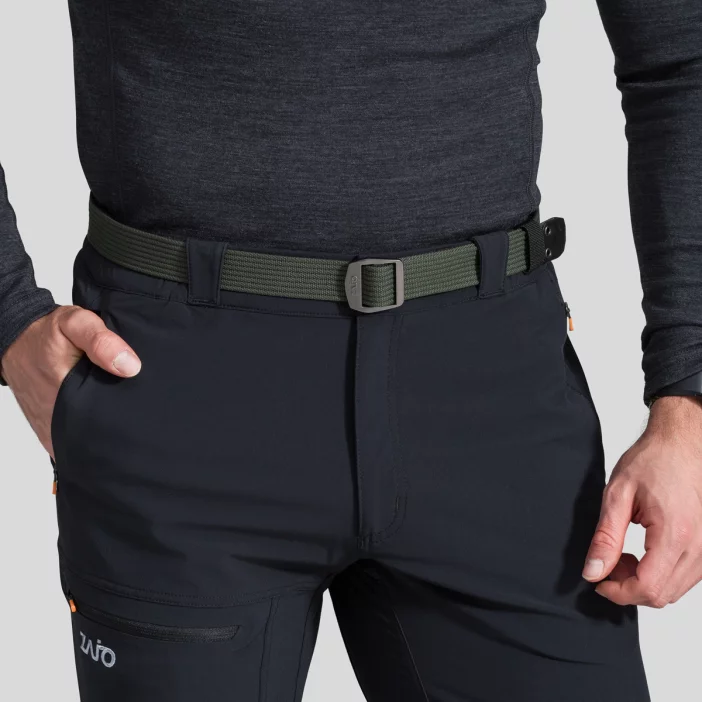 Odolný turistický opasok pre všetky typy nohavíc.