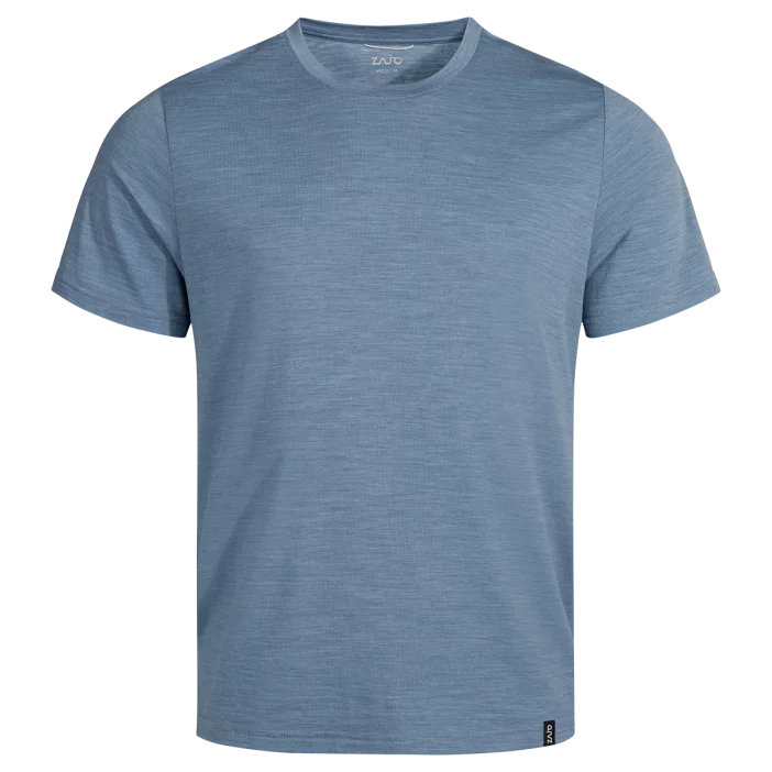 Voľné tričko s átkymi rukávmi z prvotriednej merino vlny