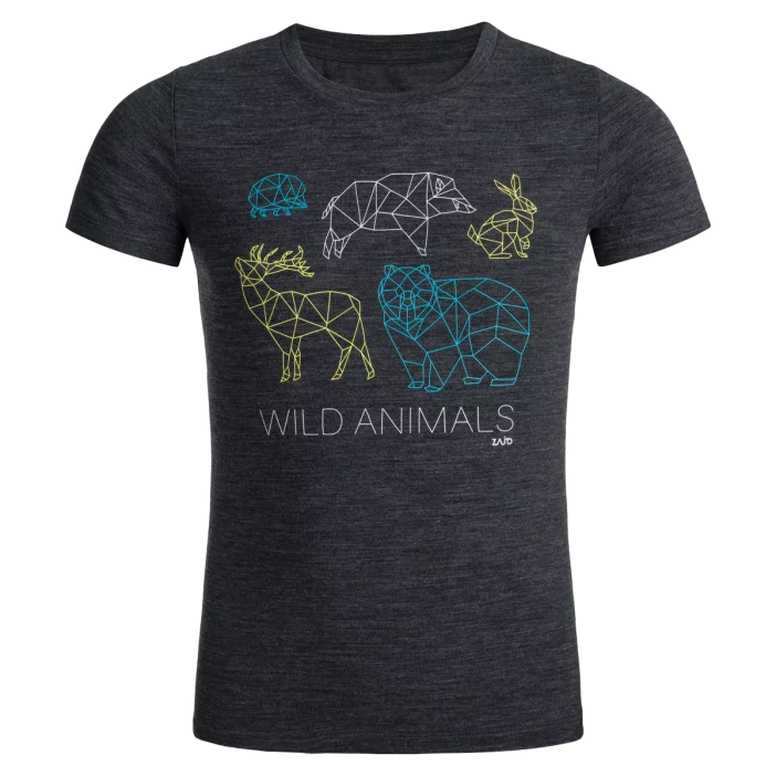 Ľahké detské tričko z jemnej merino vlny