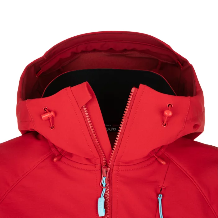 Vetruodolná a priedušná softshellová bunda