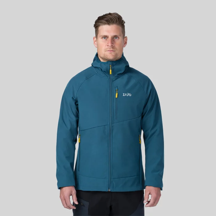 Ľahká a vetruodolná softshellová bunda.