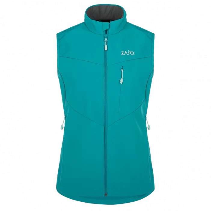 Ľahká a vetruodolná softshellová vesta.