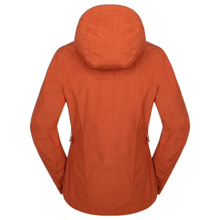 Nepremokavá bunda s priedušnými vlastnosťami