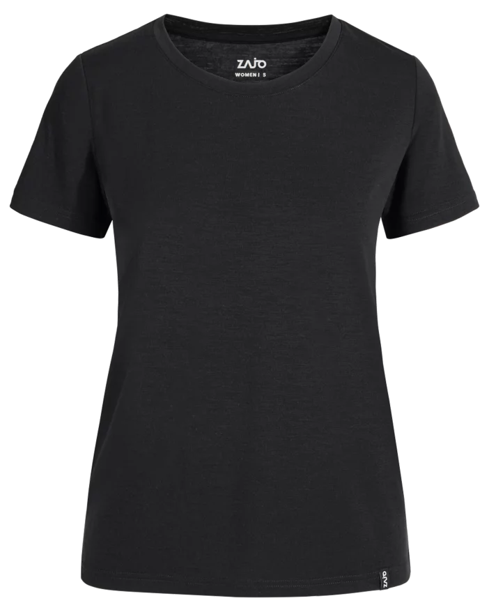 Voľné tričko s átkymi rukávmi z prvotriednej merino vlny