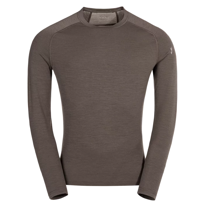 Dlhorukávové tričko z jemnej merino vlny.